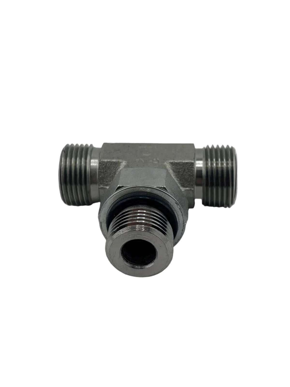 Tompkins FF6803 Series ORFS O-Ring Face Seal to O-Ring Branch Tee Hydraulic Adapter