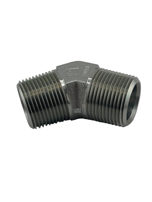 Tompkins Pipe Thread Elbow 45° Hydraulic Adapter (5501 Series)
