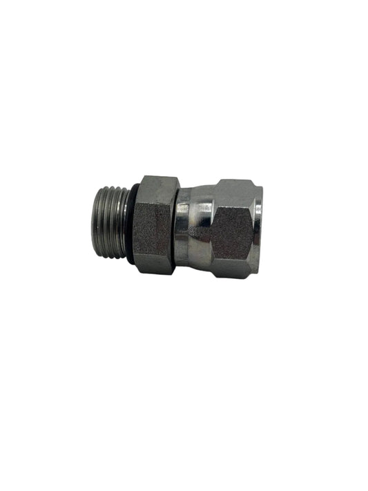 Tompkins 6402 Series O-Ring to JIC 37° Flare Swivel Hydraulic Adapter