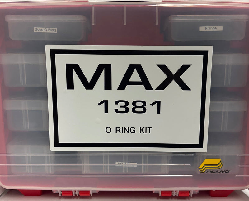 MAX 1381 KIT – Buna-N O-Ring Assortment Kit