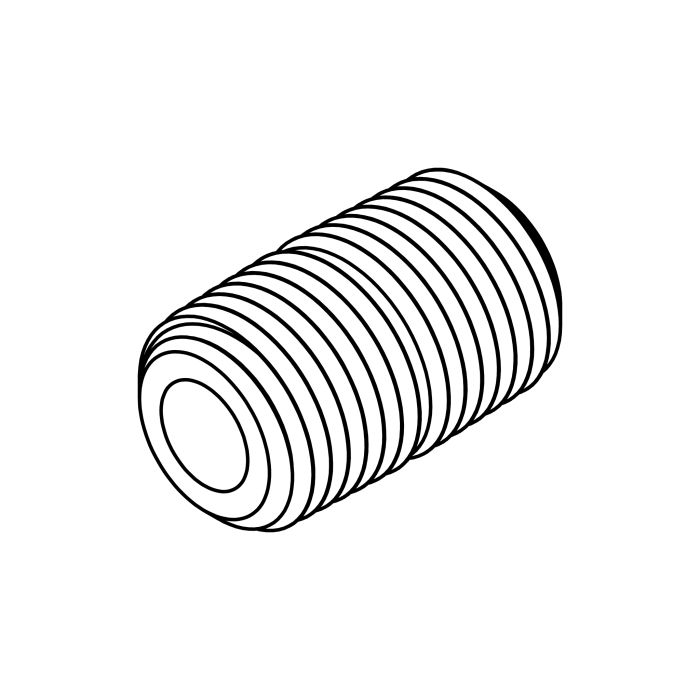 Tompkins 5400-CL Series Close Pipe Thread Nipple Galvanized Hydraulic Adapter