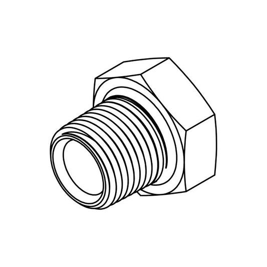 Tompkins 5406-E Series Short Hex Pipe Thread Reducer Bushing Hydraulic Adapter