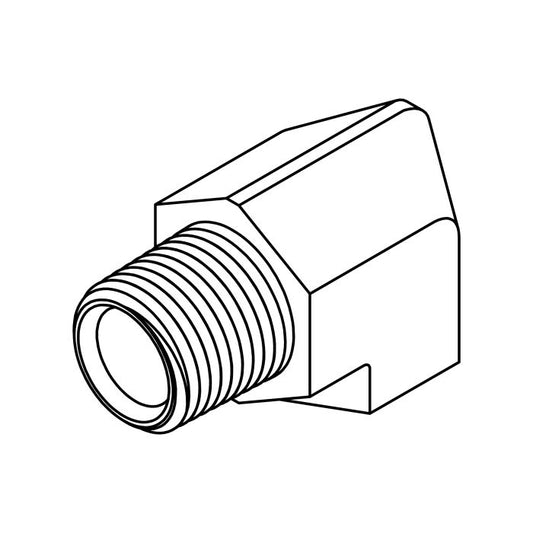 Tompkins 5502-X Series Short Body Street Pipe Thread Elbow 90° Hydraulic Adapter