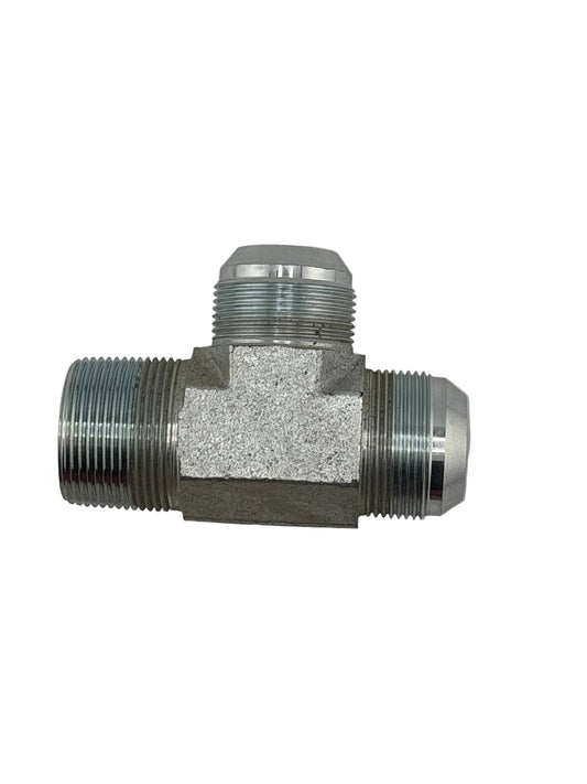 Tompkins JIC 37° Flare to Pipe Thread Run Tee Hydraulic Adapter (2605 Series)