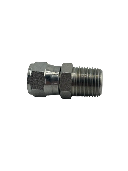 Tompkins JIC 37° Flare Swivel to Pipe Thread Hydraulic Adapter (6505 Series)