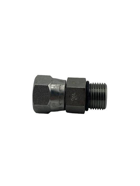 Tompkins FF6507 Series O-Ring to ORFS O-Ring Face Seal Swivel Hydraulic Adapter