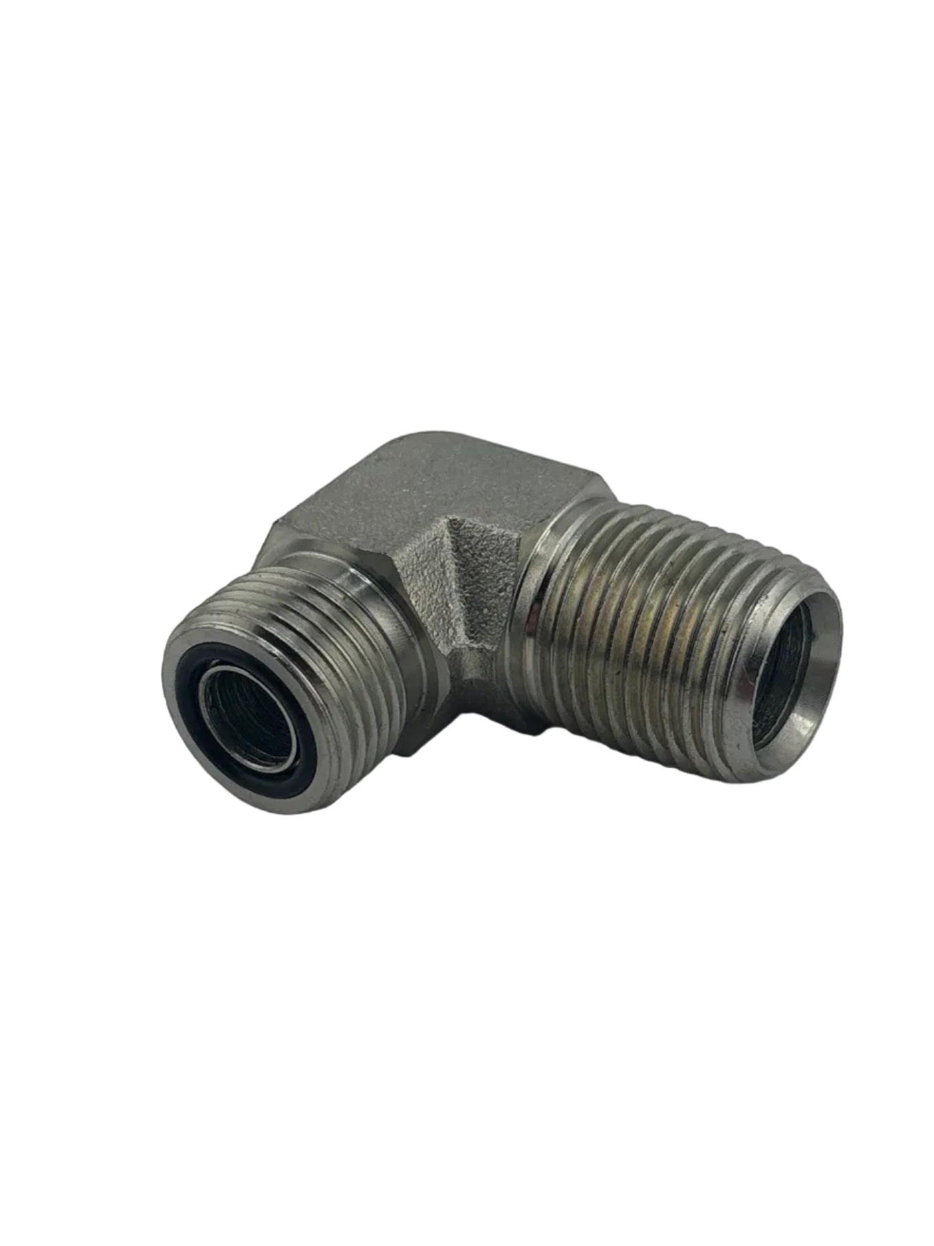 Tompkins FF2501 Series ORFS O-Ring Face Seal to Pipe Thread Elbow 90° Hydraulic Adapter