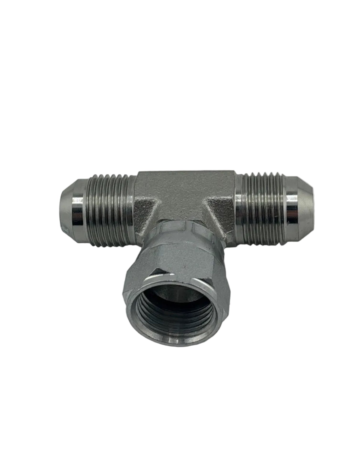Tompkins 6600 Series JIC 37° Flare Swivel Branch Tee Hydraulic Adapter