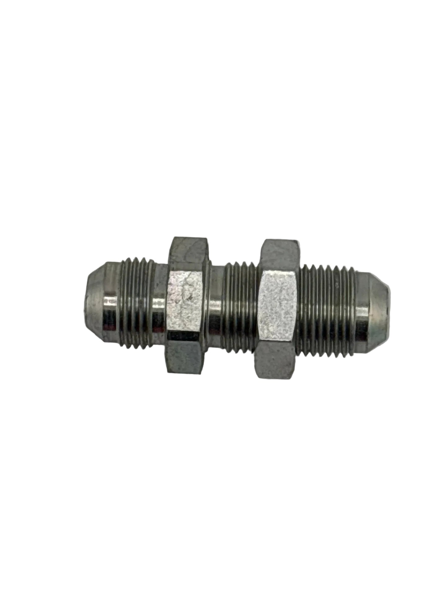 Tompkins 2700-LN Series JIC 37° Flare Bulkhead Union with Hydraulic Locknut