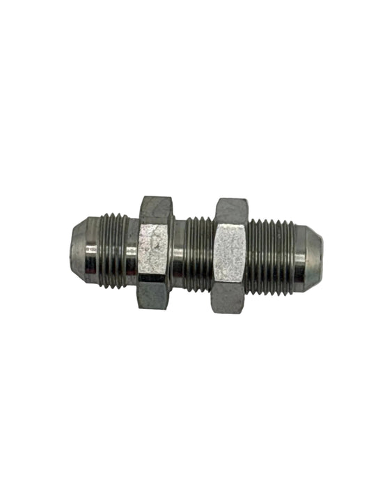 Tompkins 2700-LN Series JIC 37° Flare Bulkhead Union with Hydraulic Locknut