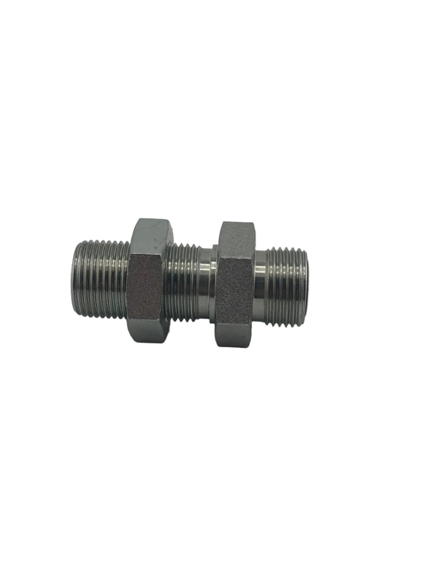 Tompkins FF2700-LN Series ORFS O-Ring Face Seal Bulkhead Union with Hydraulic Locknut
