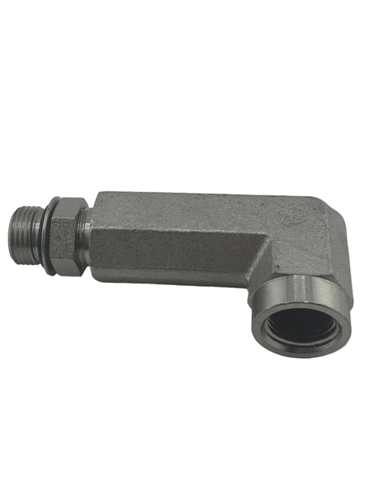 Tompkins O-Ring to Pipe Thread Elbow 90° - Long Hydraulic Adapter (6805-L Series)