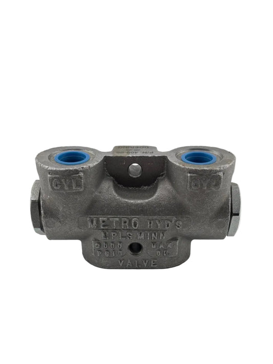 Metro Hyd's Hydraulic Lock Valve Single Circuit