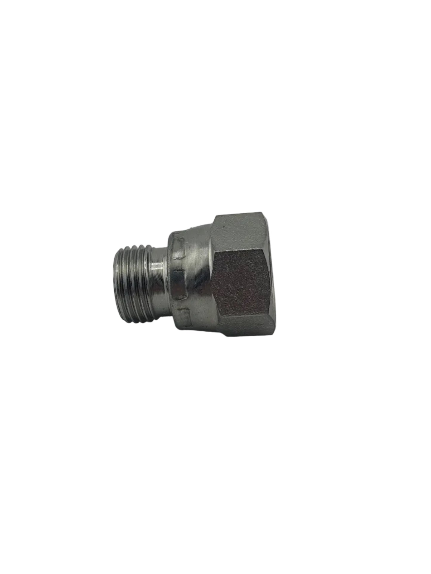 Tompkins FF2406 Series ORFS O-Ring Face Seal Swivel to ORFS Reducer Hydraulic Adapter