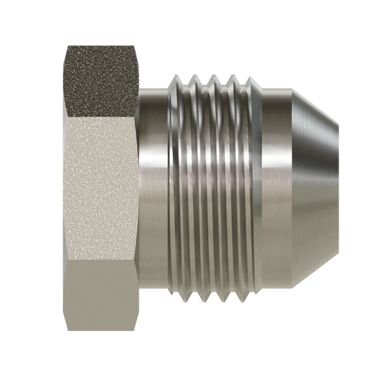 Tompkins 403 Series Braze-on to JIC 37° Flare Hydraulic Adapter