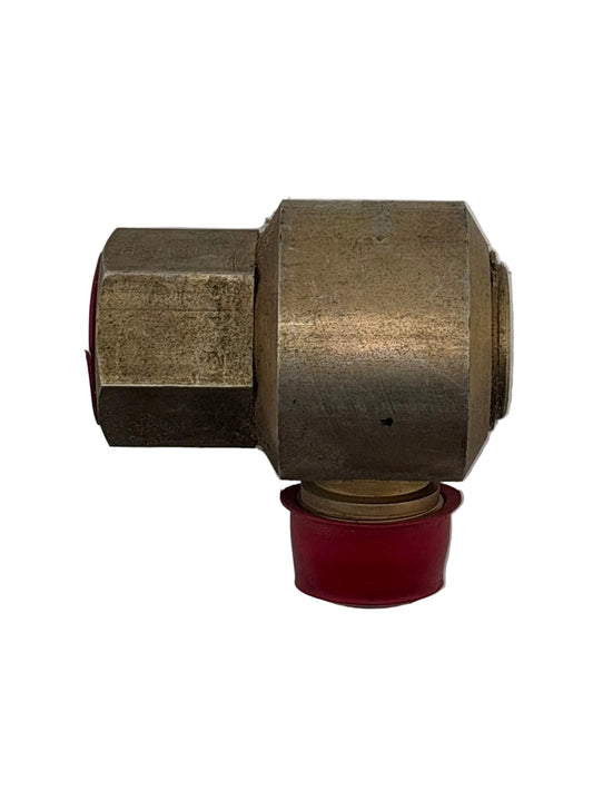 Tompkins JIC 37° Flare to Pipe Thread Elbow 90° Live Swivel Hydraulic Adapter (LS-2502 Series)