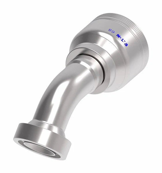 Danfoss Weatherhead CAT Flange 45° 6-Wire Hydraulic Hose Crimp Fitting