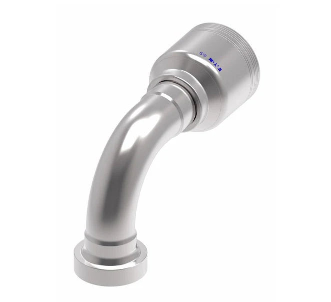 Danfoss Weatherhead CAT Flange 90° 6-Wire Hydraulic Hose Crimp Fitting (6S20CTB20 Series)