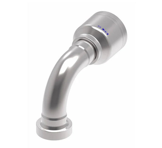 Danfoss Weatherhead CAT Flange 90° 6-Wire Hydraulic Hose Crimp Fitting (6S20CTB20 Series)