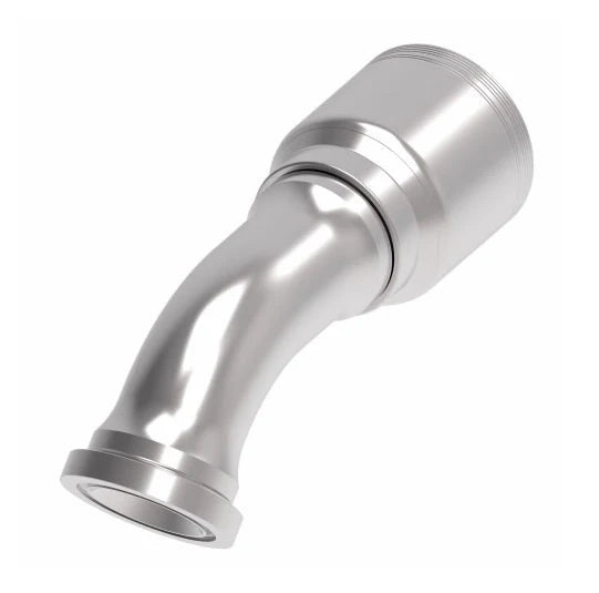 Danfoss Weatherhead Code 62 Split Flange 45°6-Wire Hydraulic Hose Crimp Fitting