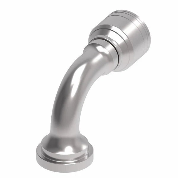 Danfoss Weatherhead Code 61 Split Flange 90° Hydraulic Hose Crimp Fitting
