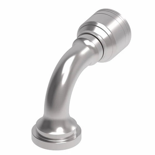 Danfoss Weatherhead Code 61 Split Flange 90° Hydraulic Hose Crimp Fitting