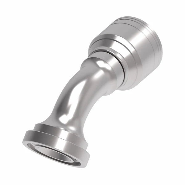 Danfoss Weatherhead Code 61 Split Flange 45° Hydraulic Hose Crimp Fitting