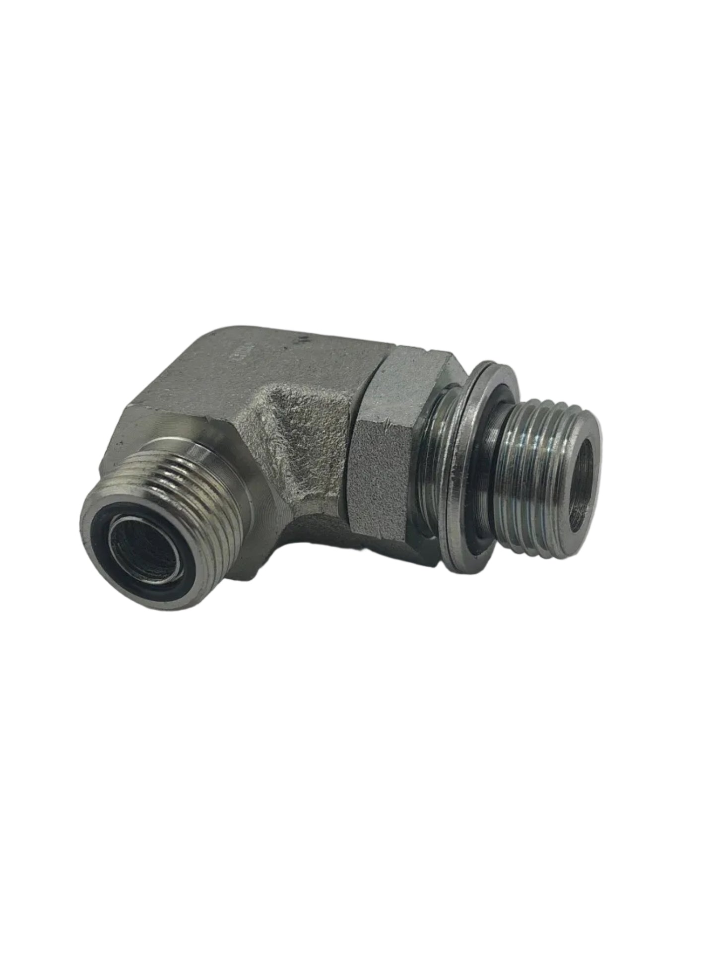 Tompkins FF3801 Series ORFS O-Ring Face Seal to BSPP Elbow 90° Hydraulic Adapter