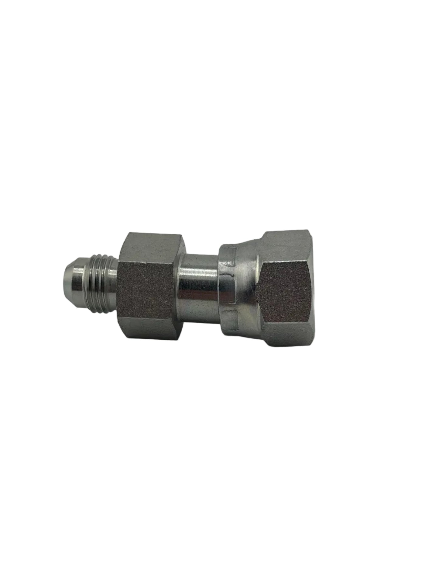 Tompkins FF6504 Series JIC 37° Flare to ORFS O-Ring Face Seal Swivel Hydraulic Adapter