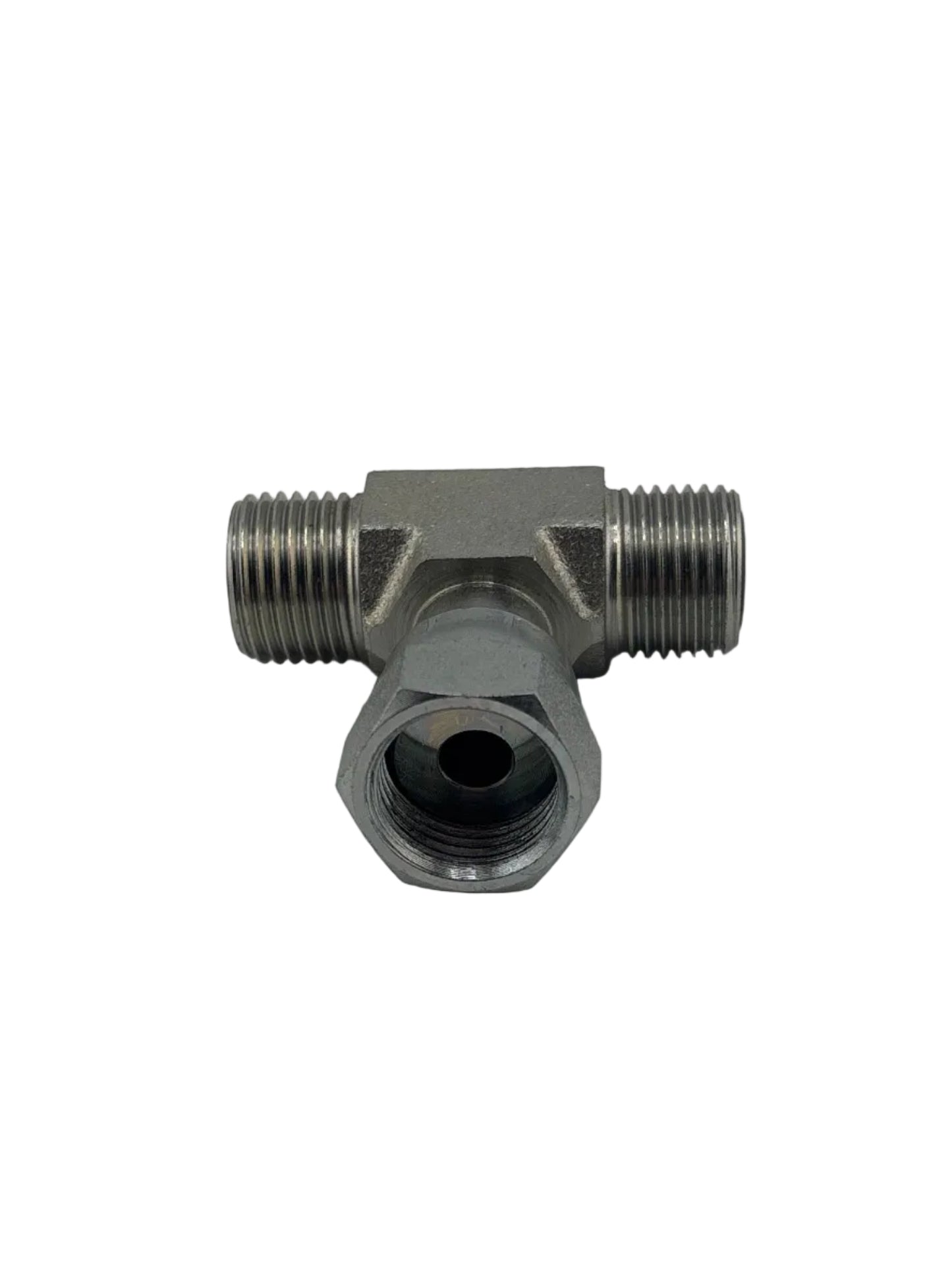 Tompkins FF6600 Series ORFS O-Ring Face Seal to ORFS Swivel Branch Tee Hydraulic Adapter