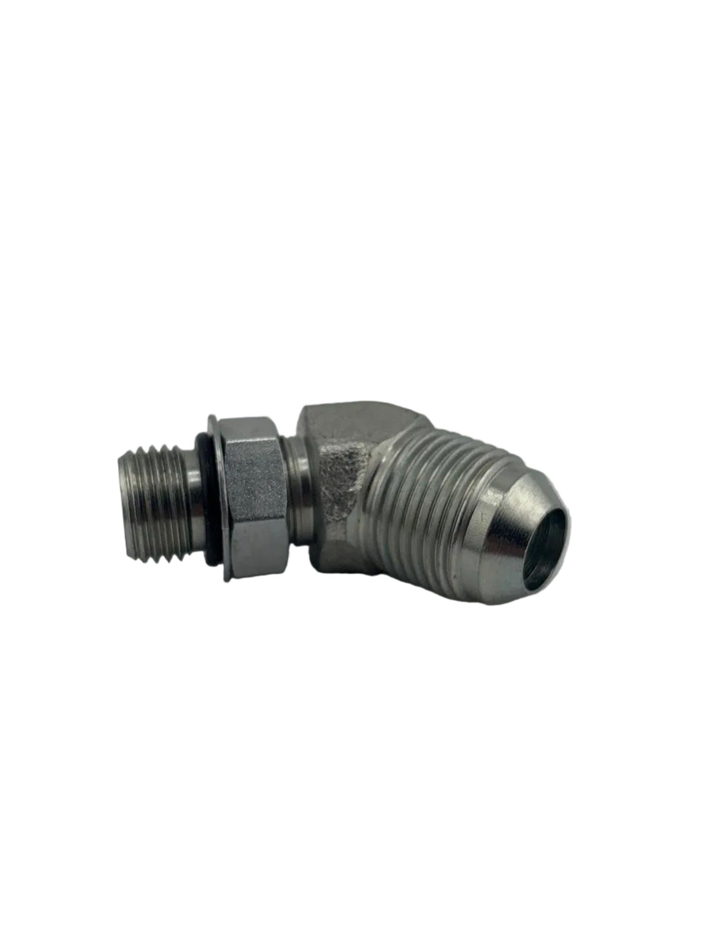 Tompkins 6802 Series JIC 37° Flare to O-Ring Elbow 45° Hydraulic Adapter
