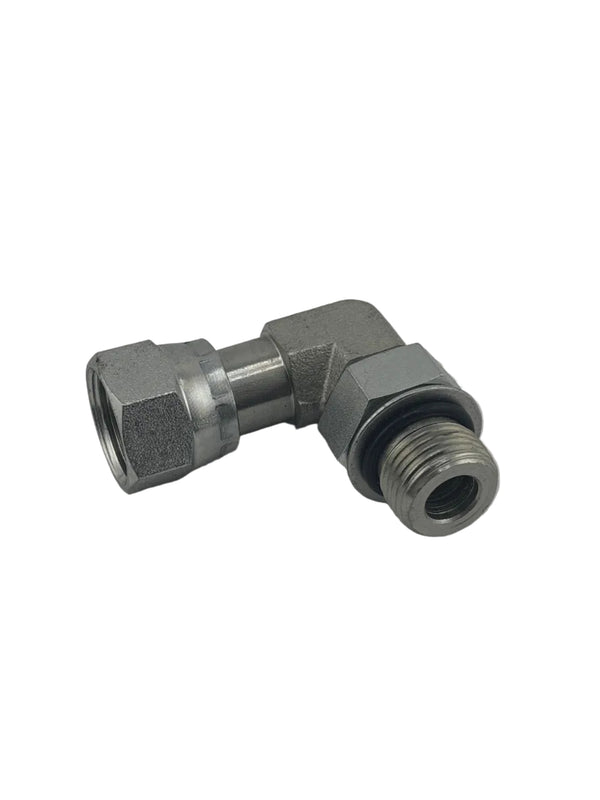 Tompkins FF6809 Series O-Ring to ORFS O-Ring Face Seal Swivel Elbow 90° Hydraulic Adapter