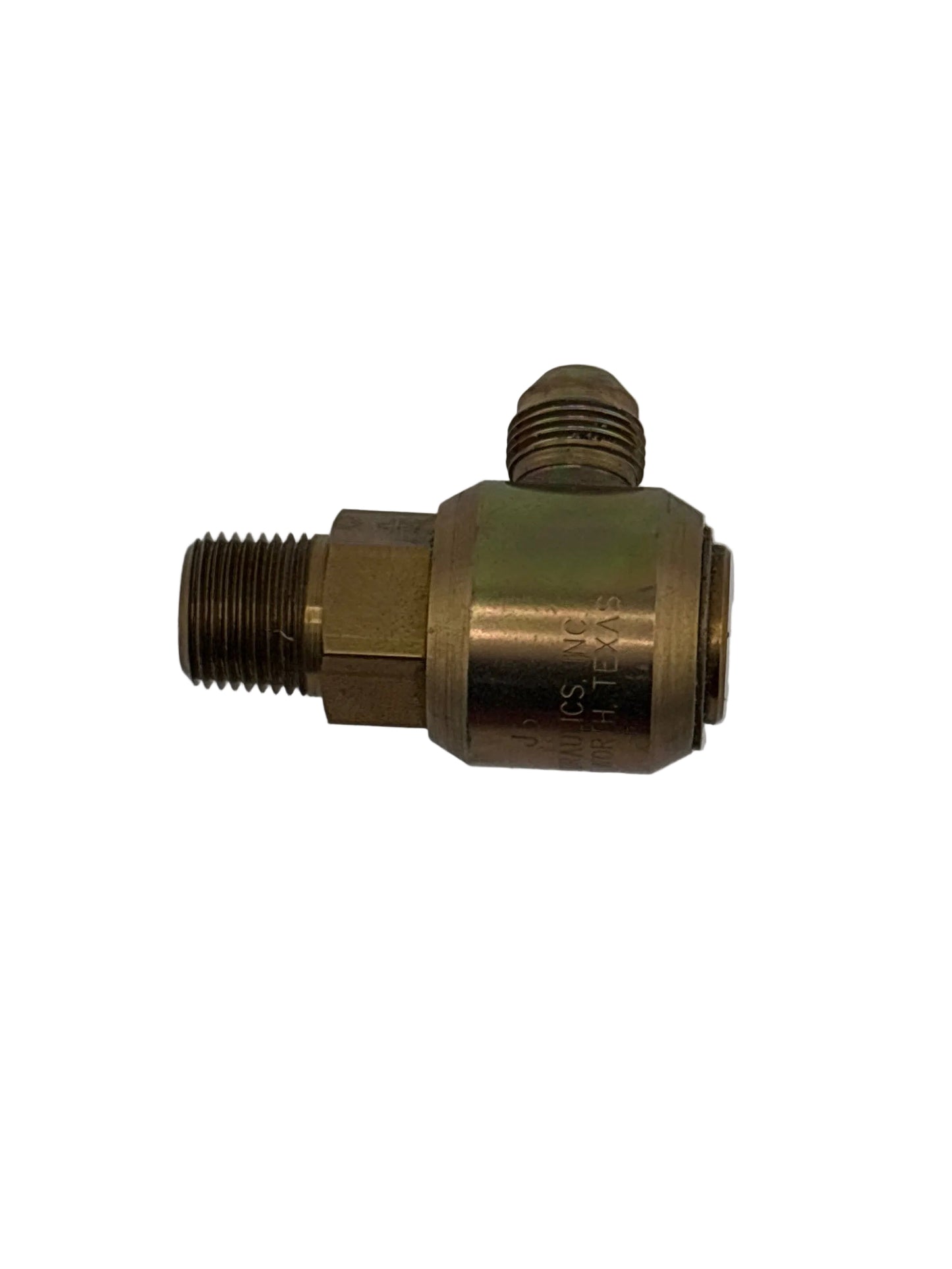 Tompkins JIC 37° Flare to Pipe Thread Elbow 90° Live Swivel Hydraulic Adapter (LS-2501 Series)