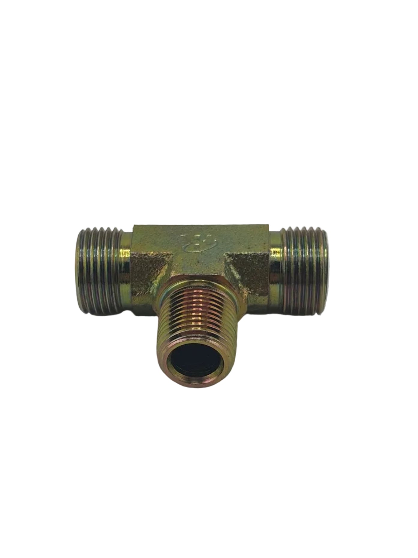 Tompkins FF2601 Series ORFS O-Ring Face Seal to Pipe Thread Branch Tee Hydraulic Adapter