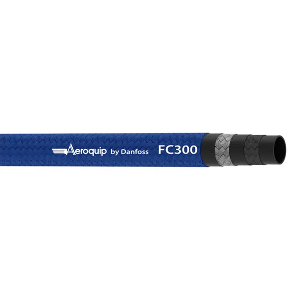 Danfoss Weatherhead FC300 Series Single Wire, 3 Ply Braided Hydraulic Hose