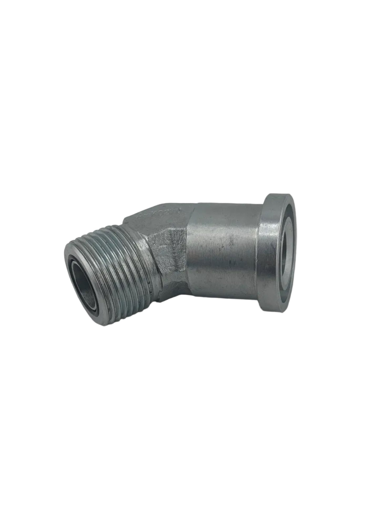 Tompkins FF6845 Series ORFS O-Ring Face Seal to No-Braze Code 61 Hydraulic Flange, 45°