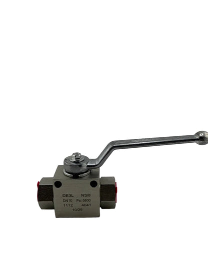 Dynamic DE3L Series Full-Port Hydraulic Ball Valve
