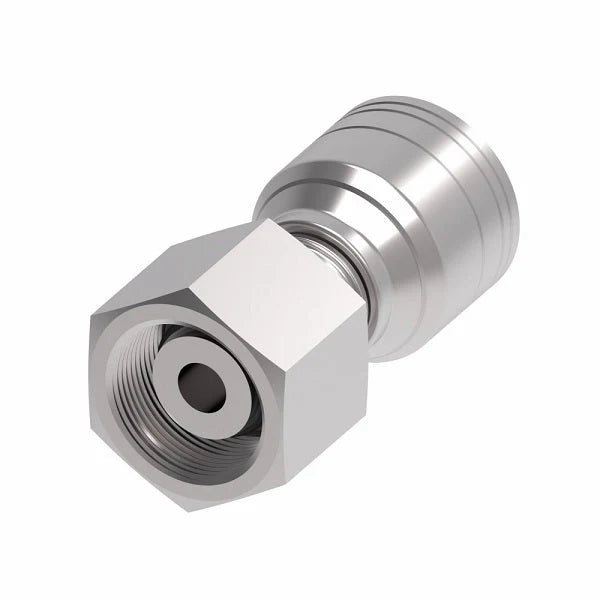 Danfoss Weatherhead Female German Heavy Duty Braided Hydraulic Hose Crimp Fitting