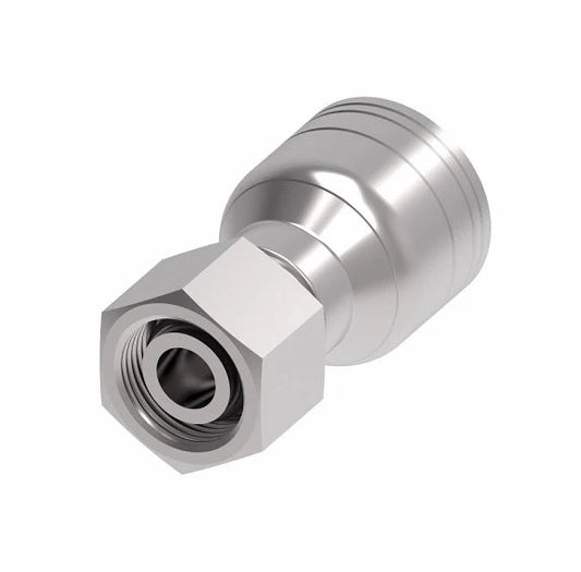 Danfoss Weatherhead Female German Light Duty Braided Hydraulic Hose Crimp Fitting