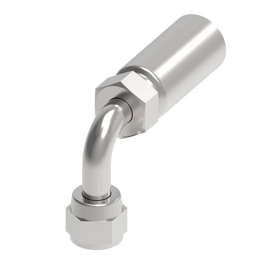 Danfoss Weatherhead Female JIC 90° Thermoplastic Hydraulic Hose Crimp Fitting (FC5937 Series)