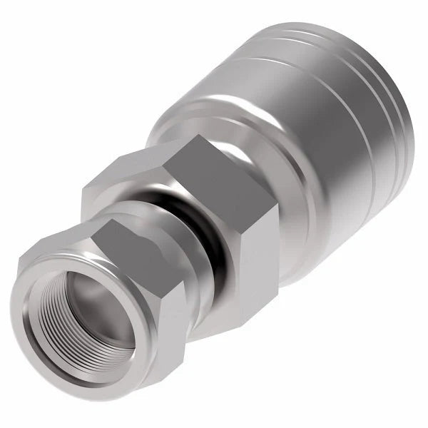 Danfoss Weatherhead Female Japanese Braided Hydraulic Hose Crimp Fitting