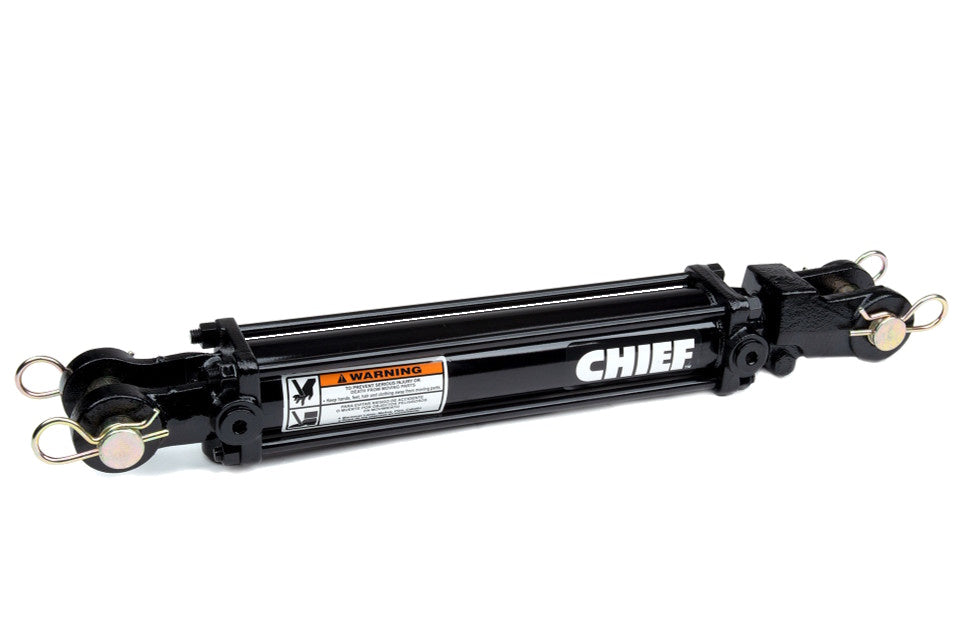 Bailey Maxim TC Tie-Rod Hydraulic Cylinder, 2" Bore x 12" Stroke, 1.125" Rod, 2500 PSI