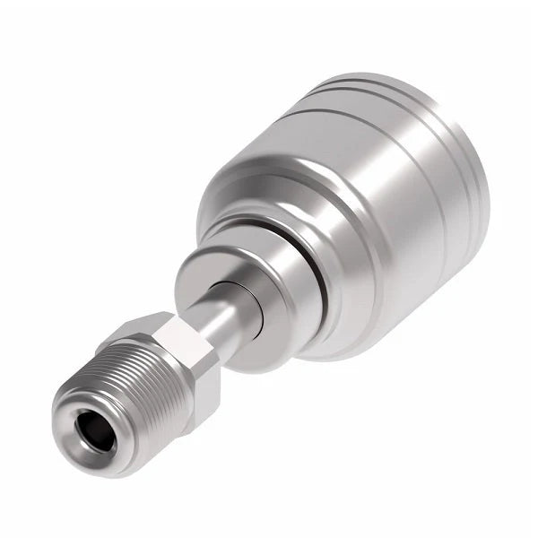 Danfoss Weatherhead Male Inverted Flare Hydraulic Hose Crimp Fitting