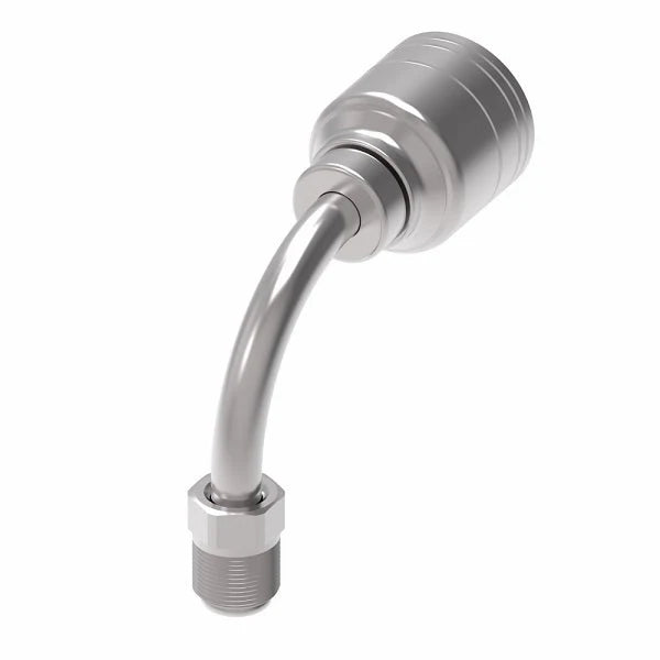 Danfoss Weatherhead Male Inverted Flare 90° Hydraulic Hose Crimp Fitting