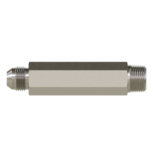 Tompkins 2404-LL Series JIC 37° Flare to Pipe Thread - Extra Long Hydraulic Adapter