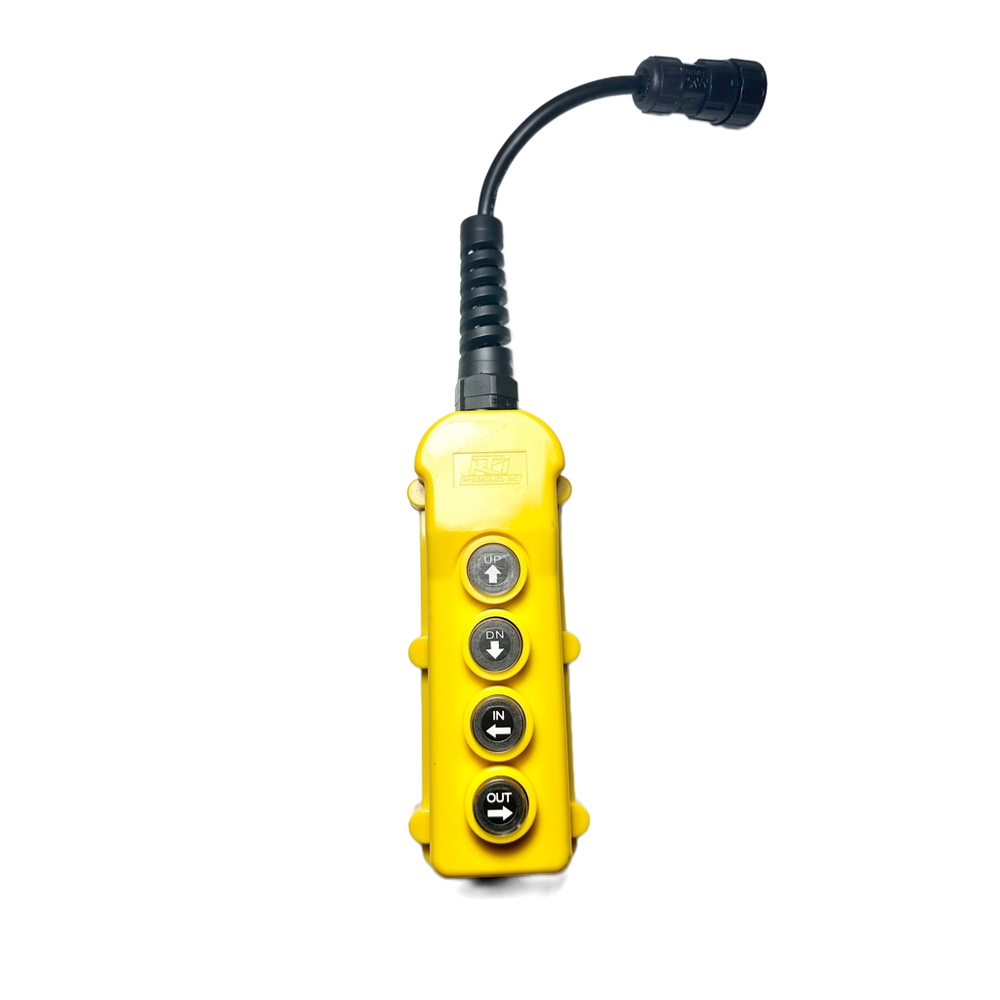 KTI 394-21 4-Button Hydraulic Power Unit Pendant