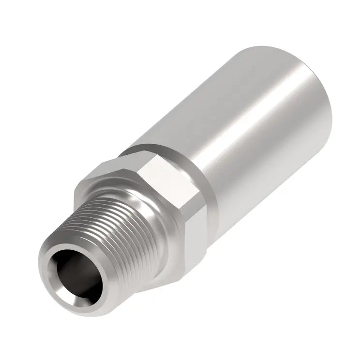 Male Pipe Thermoplastic Hydraulic Hose Crimp Fitting