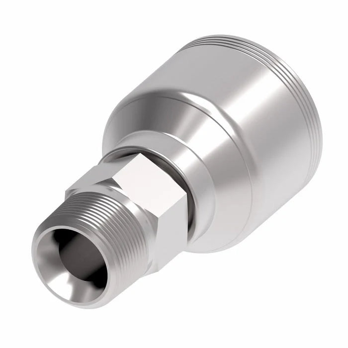 Danfoss Weatherhead Male Pipe 4-Wire Hydraulic Hose Crimp Fitting