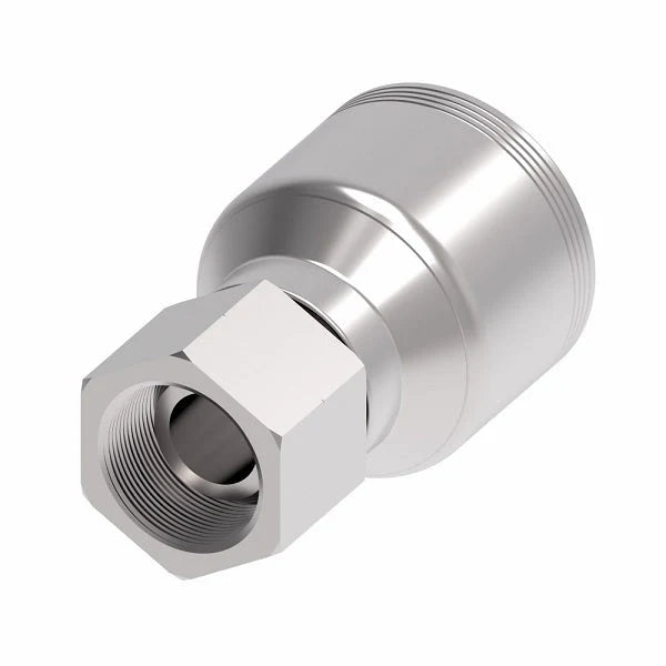 Danfoss Weatherhead Female British Pipe Parallel Spiral Hydraulic Hose Crimp Fitting