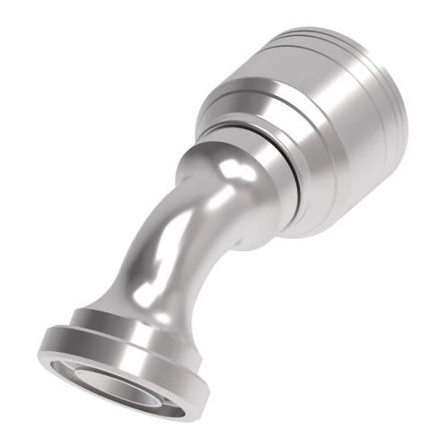 Danfoss Weatherhead Split Flange Komatsu 45° Hydraulic Hose Crimp Fitting